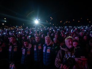 Siegerehrung Skiflug WM