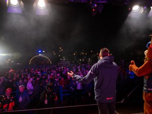 Siegerehrung Skiflug WM