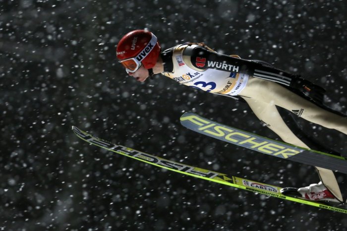 Karl Geiger vom SC Oberstdorf. Karl Geiger vom SC Oberstdorf.