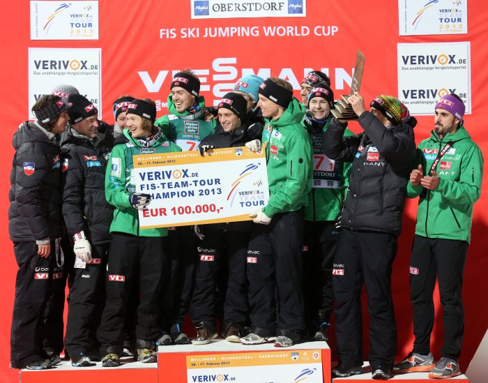 Norwegen gewinnt die FIS-Team-Tour