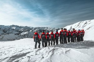 Das Team der Skitechnikschule Der Herzschlag unserer Skitechnikschule: unsere Trainer