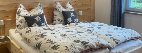 Ferienwohnung Zirbenduft, Schlafzimmer