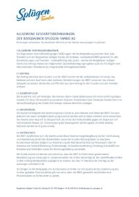 Die Allgemeinen Geschäftsbedingungen regeln die Rechtsbeziehung zwischen dem Gast / Kundenund der Bergbahnen Splügen-Tambo AG, für alle Dienstleistungen und Produkte - kostenpflichtig oder gratis - welche die Bergbahnen Splügen-Tambo AG erbringt.
