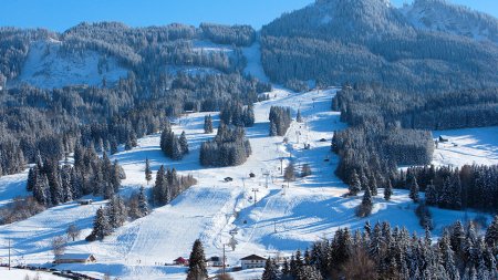 Alpspitzbahn im Winter