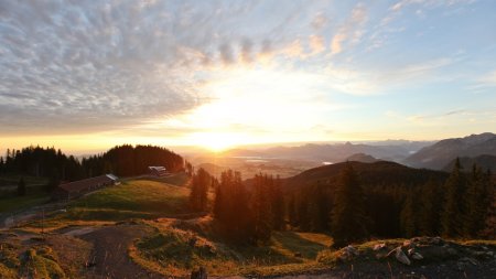 Ausblick auf Sportheim Böck