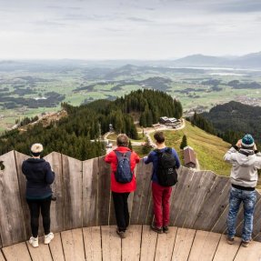Wandern Wasserfallweg im Herbst