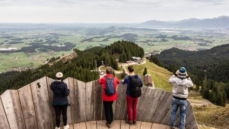 Wandern Wasserfallweg im Herbst