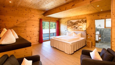 Willkommen in Ihrem Schlafzimmer - Lodge Edelsberg