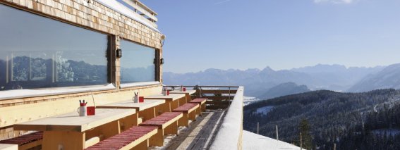 Besuch der Panoramastube beim Sportheim Böck