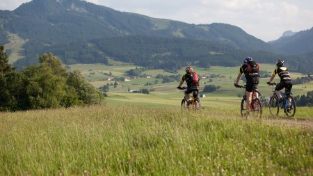 Bei einer Biketour die wunderschöne Gegend von Nesselwang entdecken