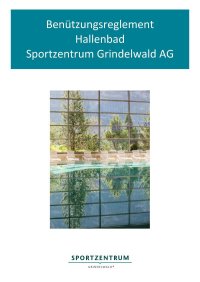 Reglement Hallenbad