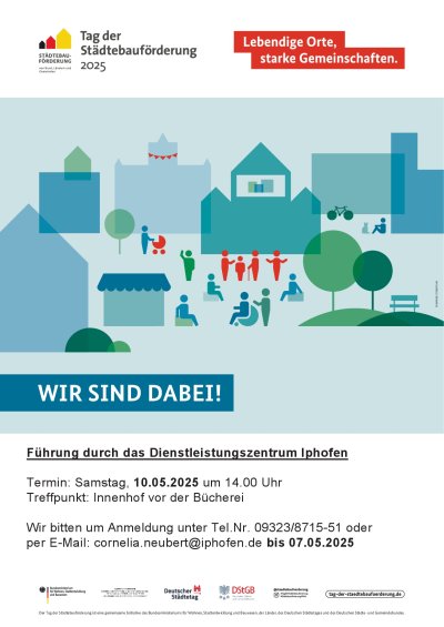Führung durch das Dienstleistungszentrum Iphofen