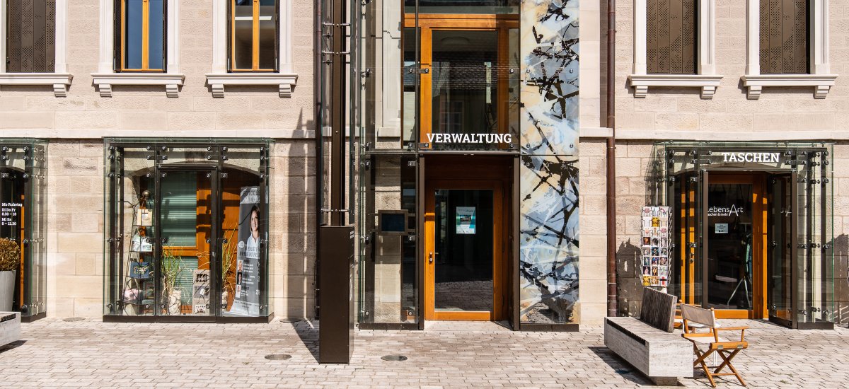 Südeingang Dienstleistungszentrum Iphofen