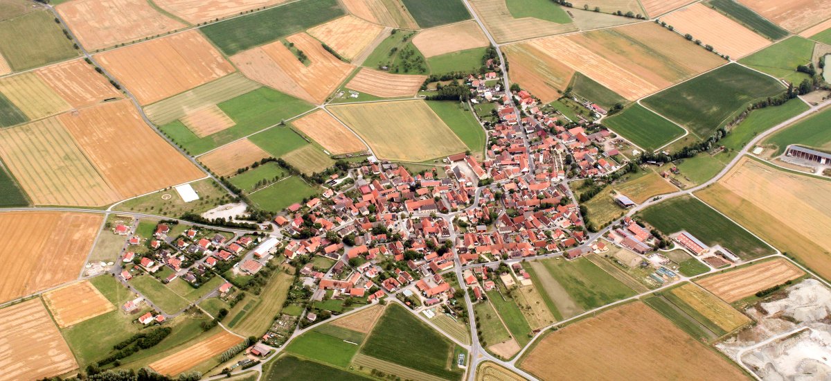 Luftaufnahme Nenzenheim