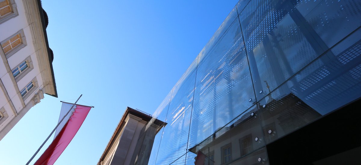 Alte und neue Architektur im Einklang