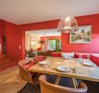 Das Erdgeschoss des Chalets ist das Herzstück