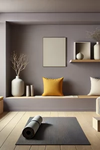 DALL·E 2024-10-16 15.31.45 - A minimalist modern yoga room designed with a calming and fresh atmosphere, using the same HEX colo