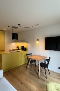Ferienwohnung Josef Küche und Essbereich
