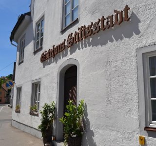 Schriftzug Stiftsstadt