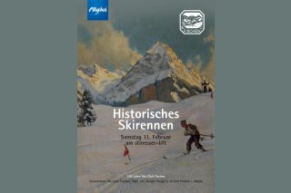 Plakat Historisches-Skirennen