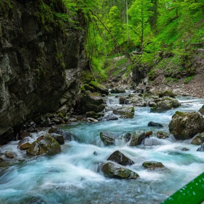 Breitachklamm im Sommer