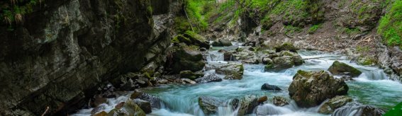 Breitachklamm im Sommer