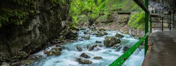 Breitachklamm im Sommer