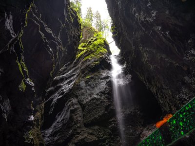 Breitachklamm im Sommer