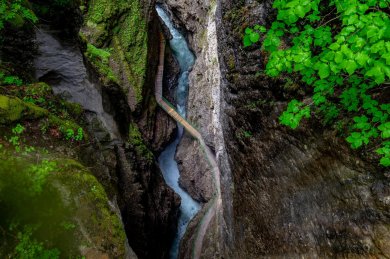 Breitachklamm im Sommer