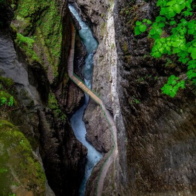 Breitachklamm im Sommer