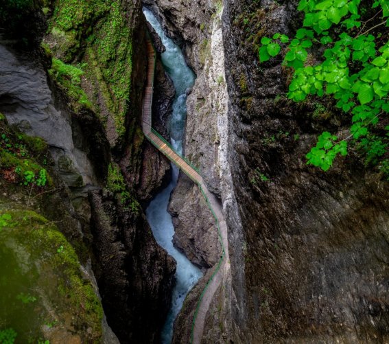 Breitachklamm im Sommer