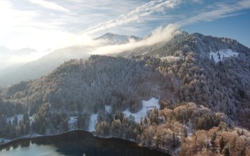 Winter am Freibergsee