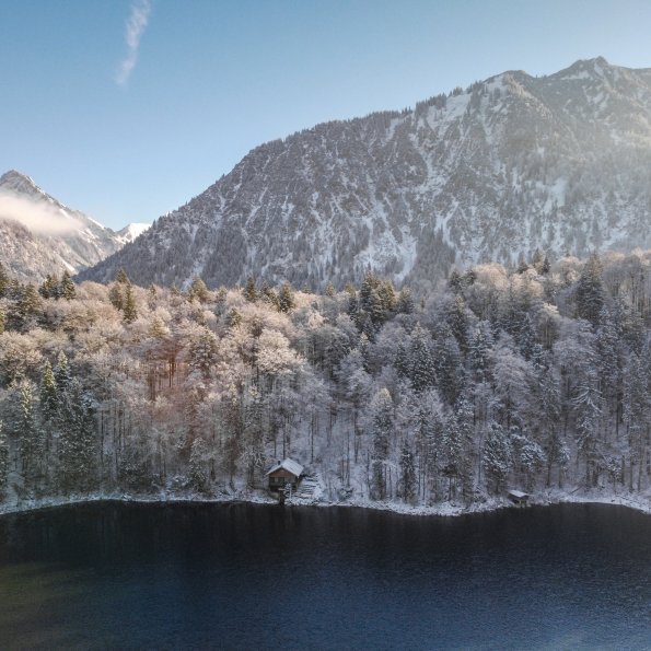 Winter am Freibergsee