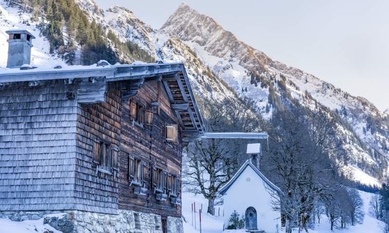 Verschneites Gerstruben