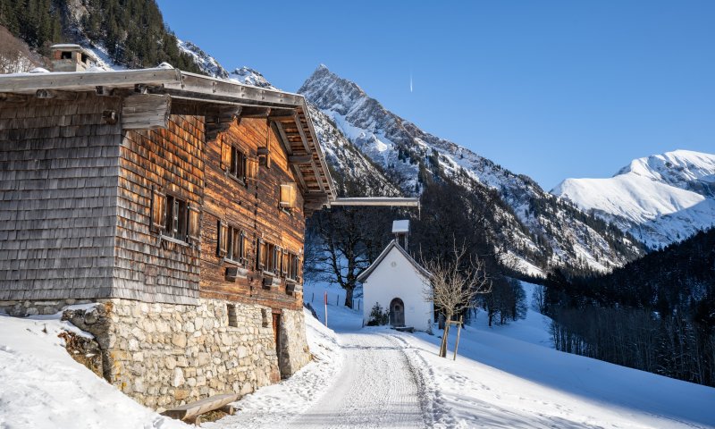 Verschneites Gerstruben