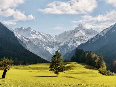 Herbstliches Trettachtal