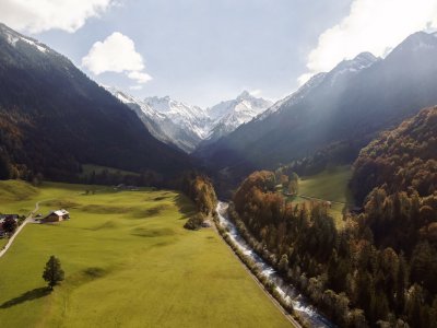 Herbstliches Trettachtal