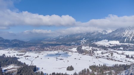 Freibergsee gehüllt in Schnee