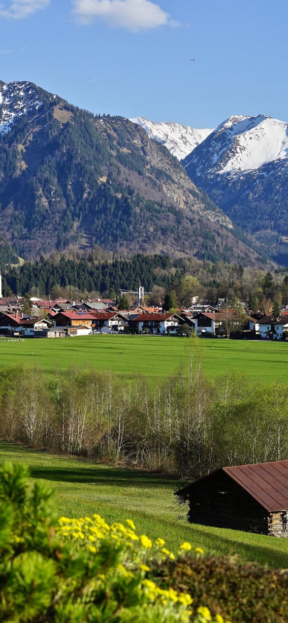 Oberstdorf im Frühling