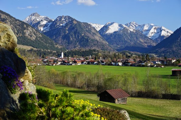 Oberstdorf im Frühling