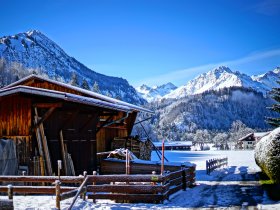 Öschlesweg im Winter