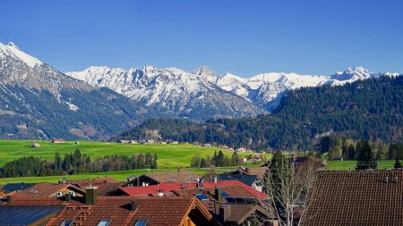 Blick von Bolsterlang