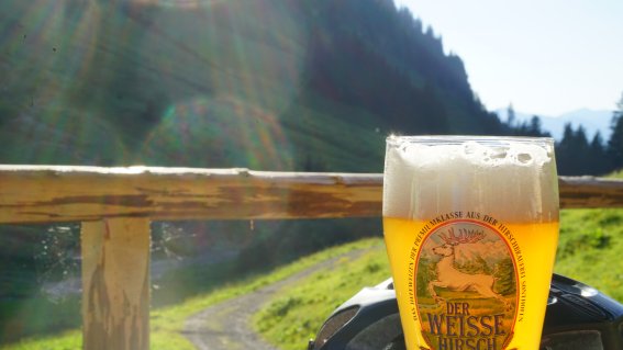 Radler bei der Dietersbachalpe
