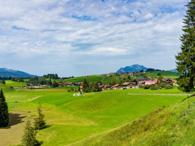 Blick auf Obermaiselstein