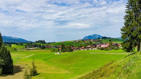 Blick auf Obermaiselstein