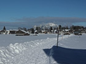 Oberstdorf Blick zum Grünten
