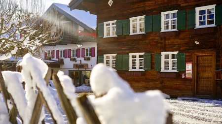 Heimatmuseum im Winter