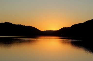 Alpsee Sonnenuntergang