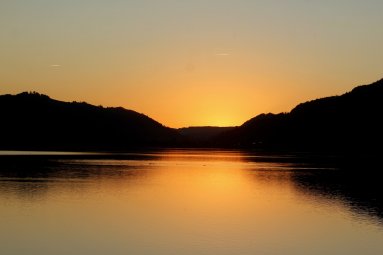 Alpsee Sonnenuntergang