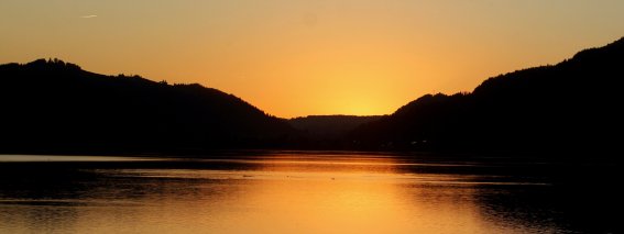 Alpsee Sonnenuntergang